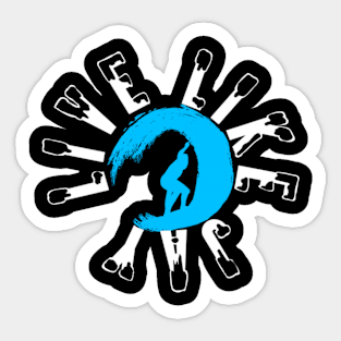 Live Like Jay - Surf Sticker